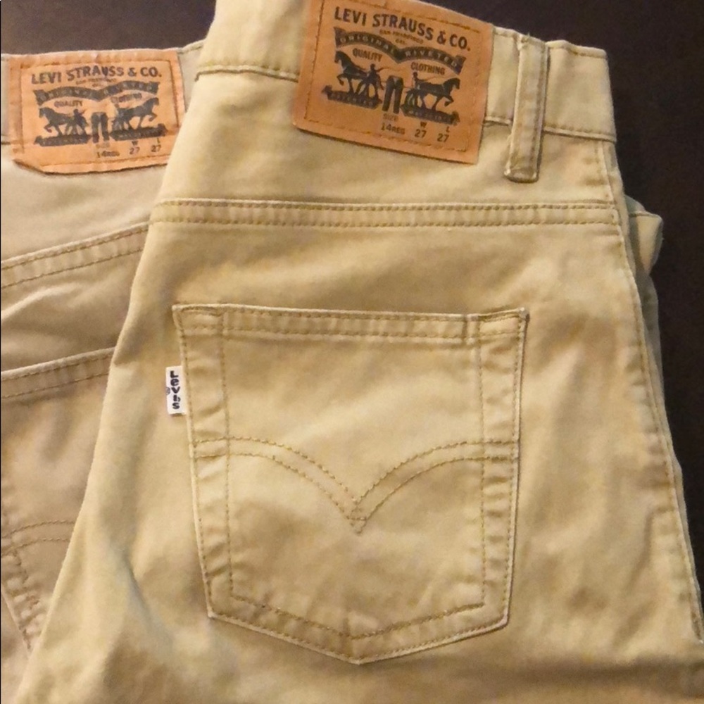 Boys khaki Levi’s